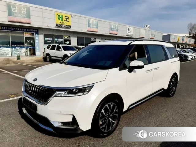 Kia Carnival 4th generation 2021 Белый из Кореи
