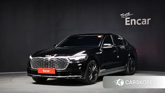 Kia The New K9 2nd generation 2025 Черный из Кореи
