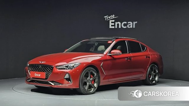 Genesis G70 2019 Красный из Кореи