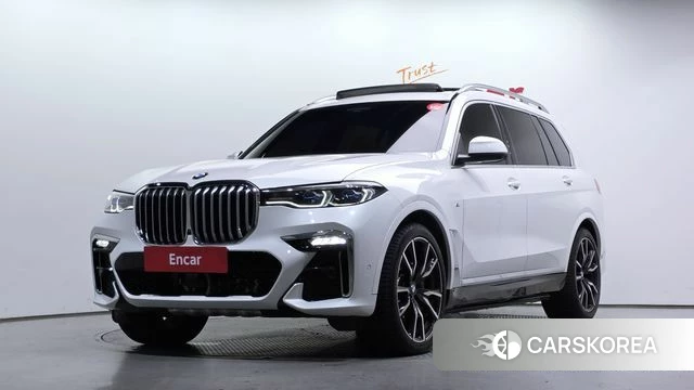BMW X7 (G07) 2022 Белый из Кореи