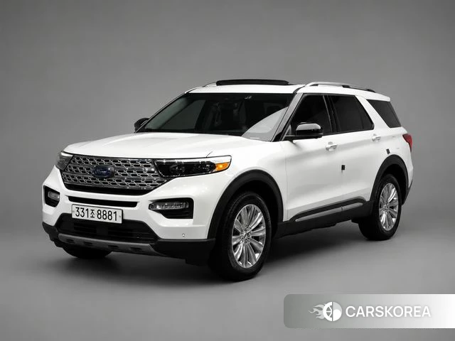 Ford Explorer 6th Generation 2023 Белый из Кореи