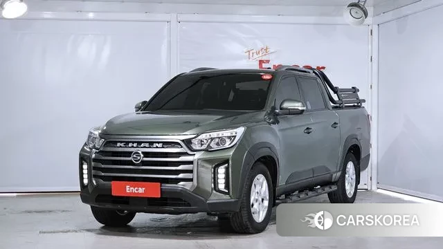 Ssangyong The New Rexton Sports Cannes 2023 Темно-зеленый из Кореи