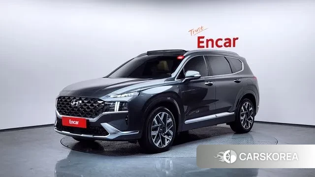 Hyundai The New Santa Fe 2020 Серый из Кореи