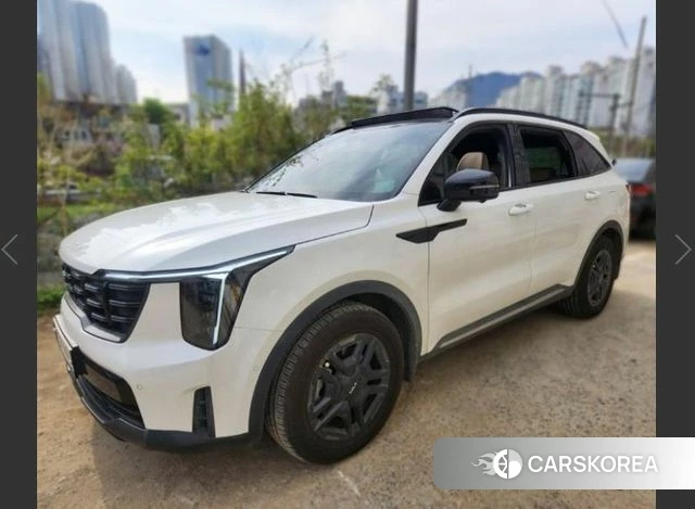 Kia The New Sorento 4th Generation 2023 Жемчужный цвет из Кореи