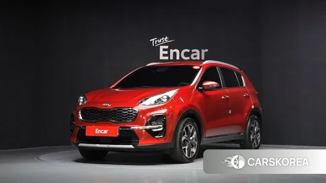 Kia Sportage The Bold 2019 Красный из Кореи