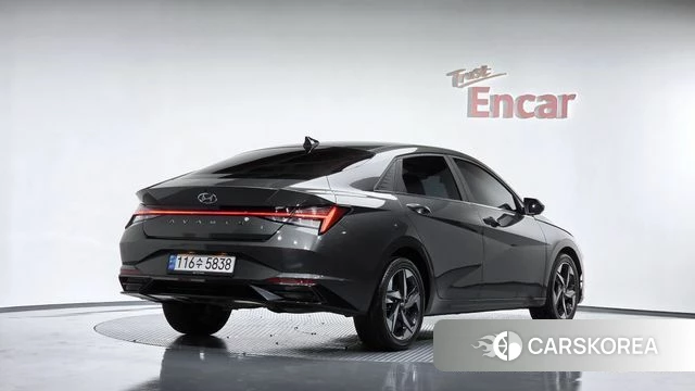 Hyundai Avante (CN7) 2022 Серый из Кореи