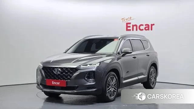 Hyundai Santa Fe TM 2018 Серый из Кореи