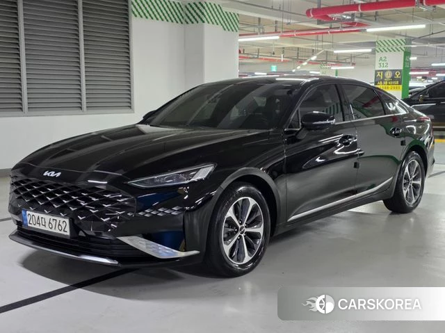 Kia K8 Hybrid 2022 Черный из Кореи