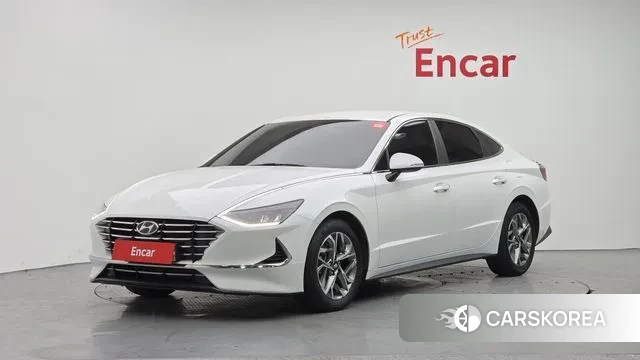 Hyundai Sonata (DN8) 2020 Белый из Кореи