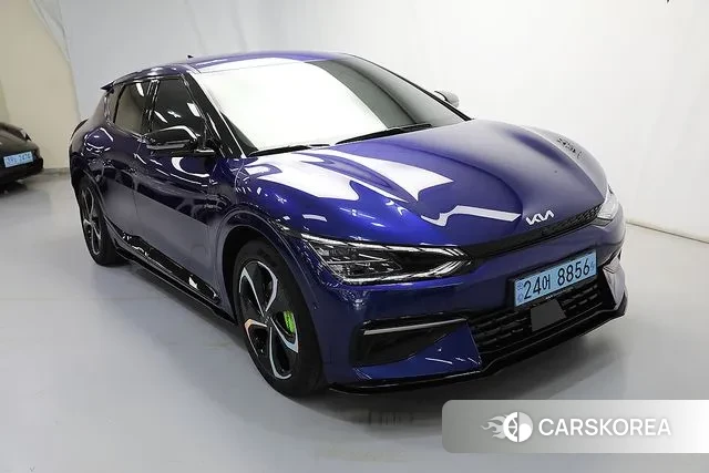 Kia EV6 2022 Синий из Кореи