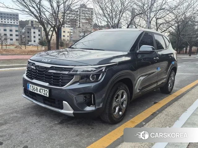Kia The New Seltos 2023 Серый из Кореи
