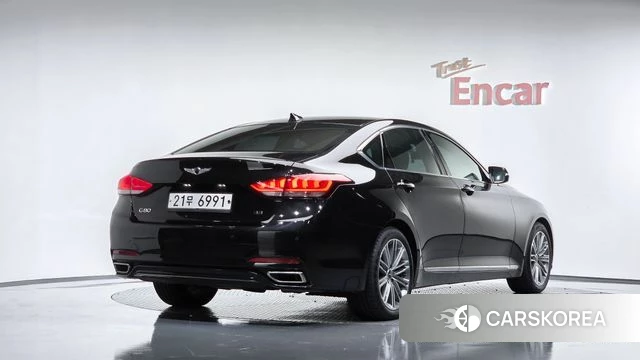 Genesis G80 2019 Черный из Кореи