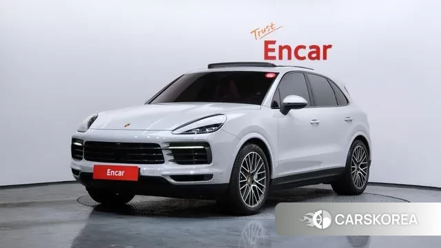 Porsche Cayenne (PO536) 2020 Серебристо-серый из Кореи