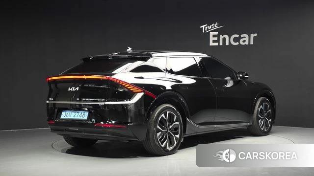 Kia EV6 2023 Черный из Кореи