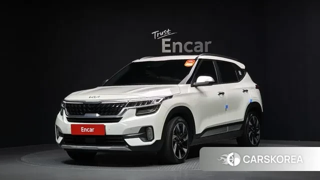 Kia Seltos 2021 Белый из Кореи