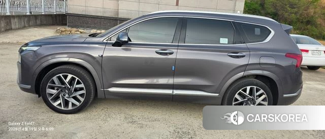 Hyundai The New Santa Fe 2020 Серый из Кореи