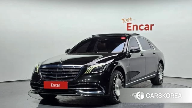 Mercedes-Benz S-Class W222 2018 Черный из Кореи