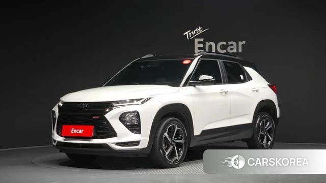 Chevrolet (GM Daewoo) Trailblazer 2022 Белый из Кореи