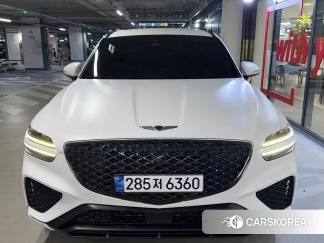 Genesis GV70 2021 Белый из Кореи
