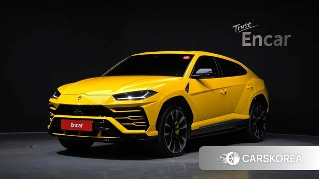Lamborghini Urus 2019 Желтый из Кореи