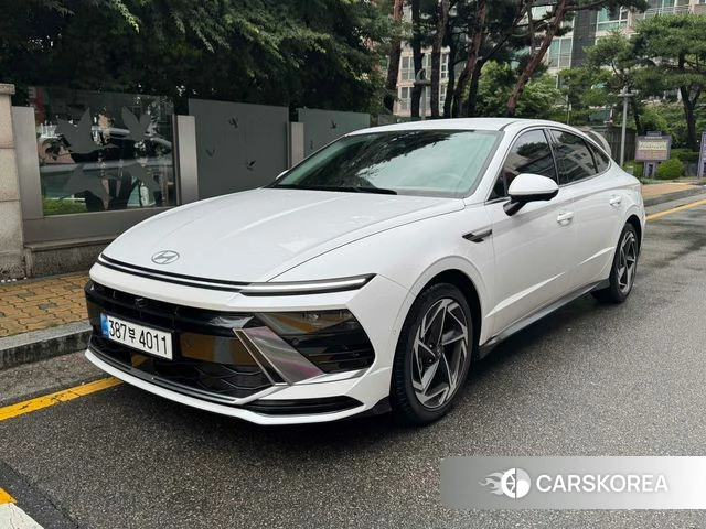 Hyundai Sonata D Edge (DN8) 2025 Белый из Кореи