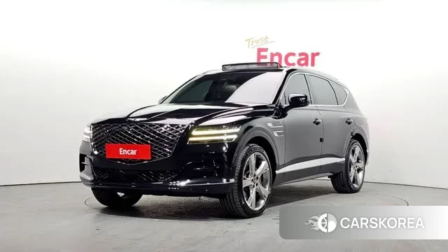 Genesis GV80 2021 Черный из Кореи