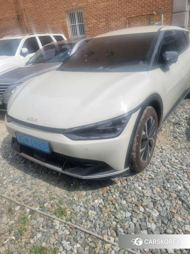 Kia EV6 2023 Жемчужный цвет из Кореи