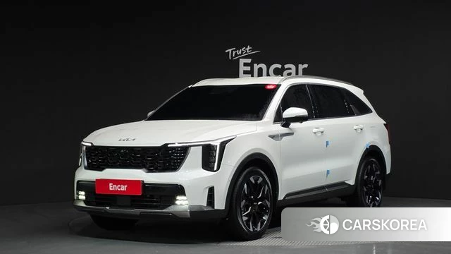 Kia The New Sorento 4th Generation 2025 Белый из Кореи