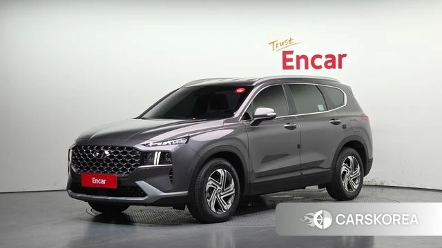 Hyundai The New Santa Fe 2022 Серый из Кореи