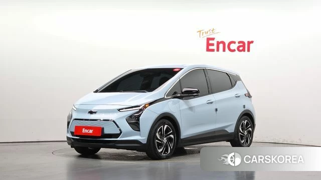 Chevrolet (GM Daewoo) New Bolt EV 2022 Небесно-голубой из Кореи