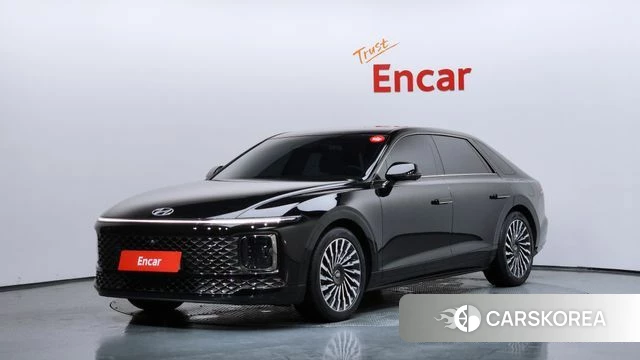 Hyundai Grandeur Hybrid (GN7) 2023 Черный из Кореи