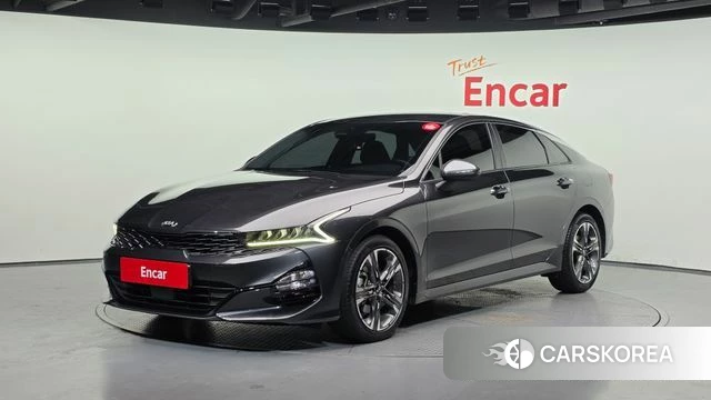Kia K5 3rd generation 2021 Серый из Кореи