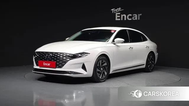 Hyundai The New Grandeur IG Hybrid 2021 Белый из Кореи