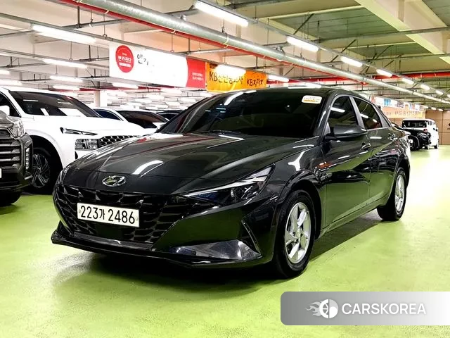 Hyundai Avante (CN7) 2020 Серый из Кореи