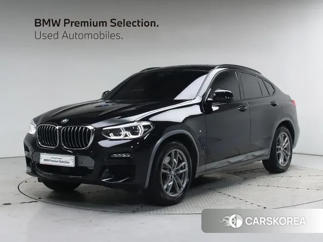 BMW X4 (G02) 2021 Черный из Кореи