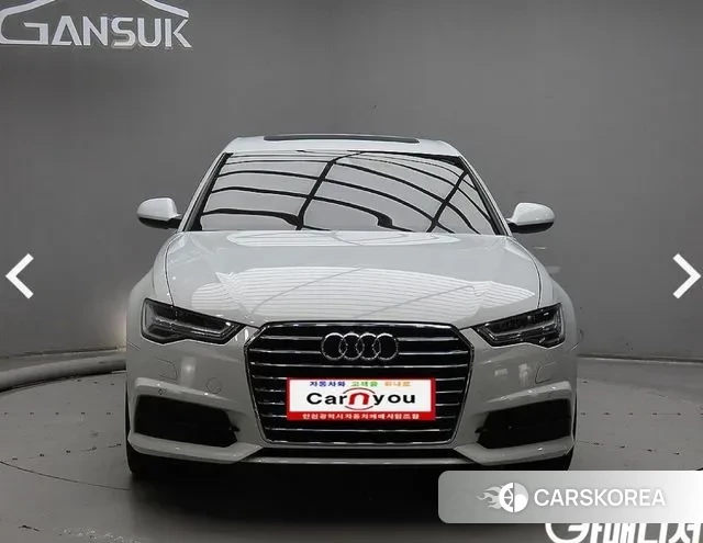 Audi New A6 2018 Белый из Кореи