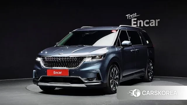 Kia Carnival 4th generation 2021 Синий из Кореи