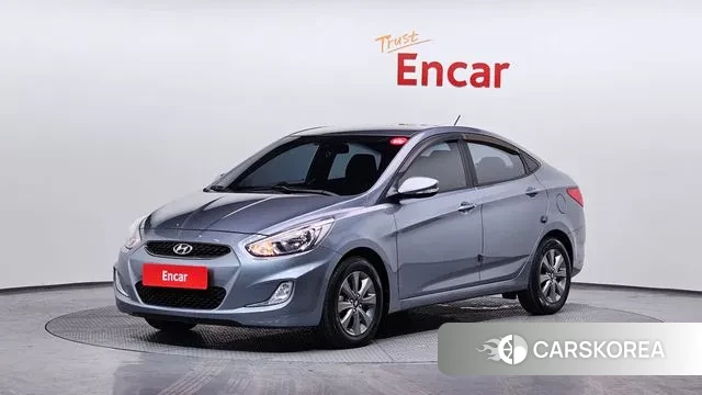 Hyundai Accent (New type) 2018 Серебристо-серый из Кореи