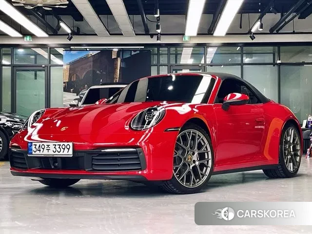 Porsche 911(992) 2024 Красный из Кореи