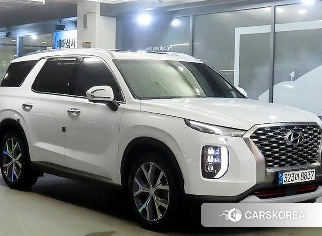 Hyundai Palisade 2021 Белый из Кореи
