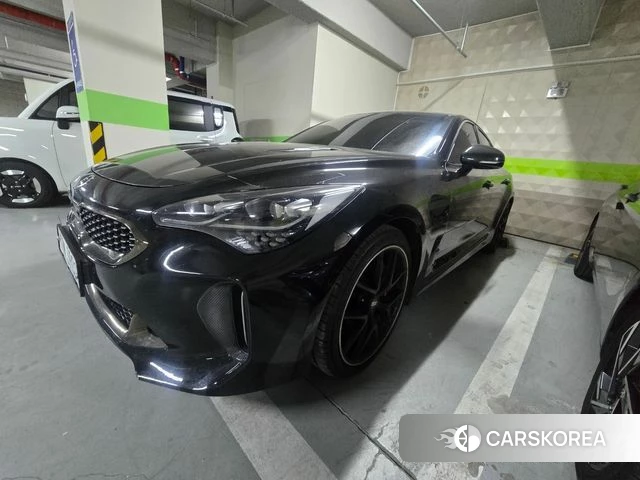 Kia Stinger 2019 Черный из Кореи
