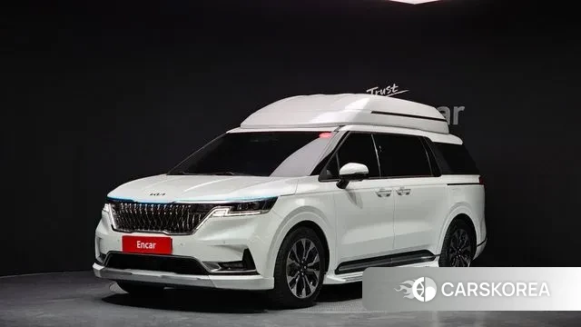 Kia Carnival 4th generation 2021 Белый из Кореи