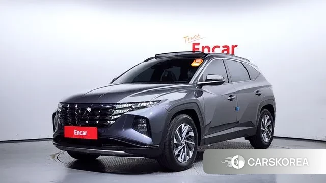 Hyundai Tucson Hybrid (NX4) 2021 Серый из Кореи