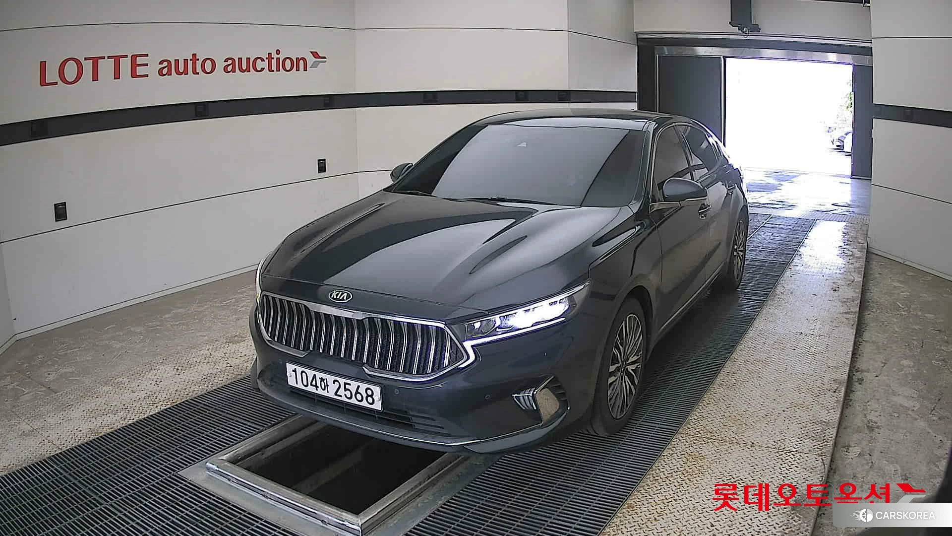 Kia K7 2020 Gravity Blue из Кореи