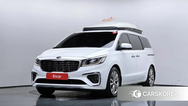 Kia The New Carnival 2019 Белый из Кореи