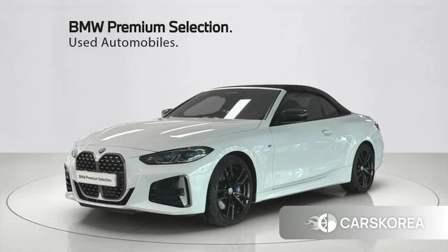 BMW 4 Series (G22) 2022 Белый из Кореи