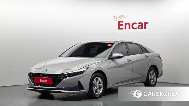 Hyundai Avante (CN7) 2020 Серебристо-серый из Кореи