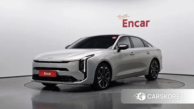 Kia The New K8 Hybrid 2025 Серебристо-серый из Кореи