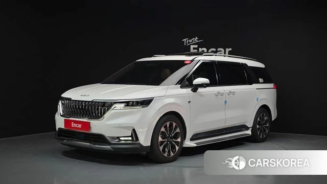 Kia Carnival 4th generation 2021 Белый из Кореи