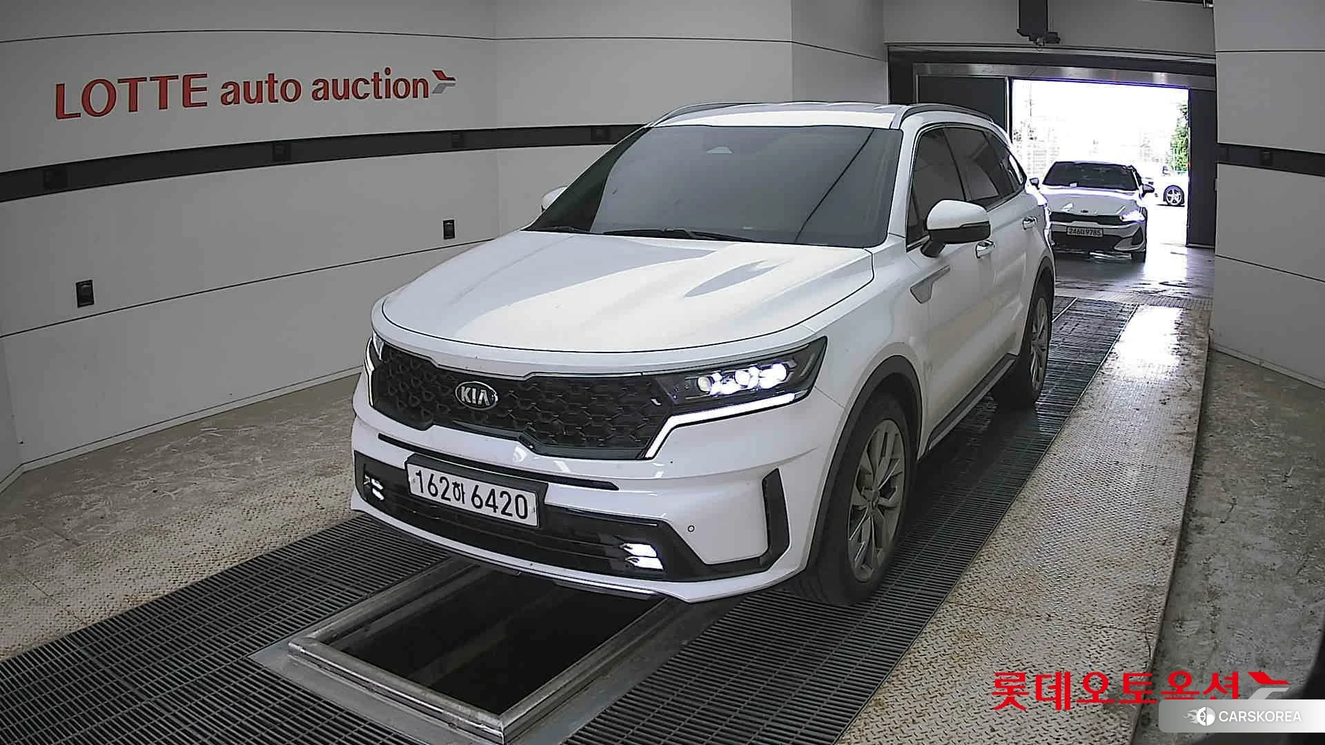 Kia Sorento 2021 Snow White Pearl (optional) из Кореи